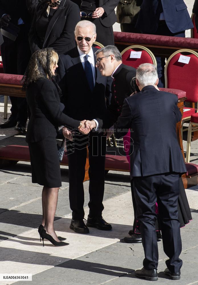 World Leaders And Royals At The Funeral of Pope Francis - Vatican