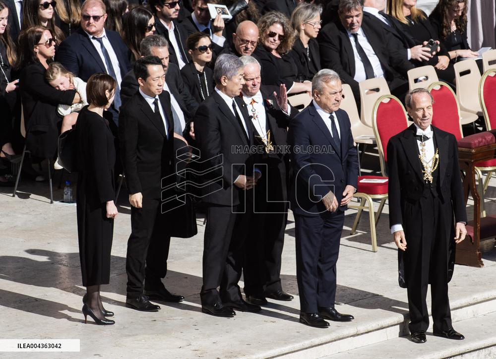 World Leaders And Royals At The Funeral of Pope Francis - Vatican