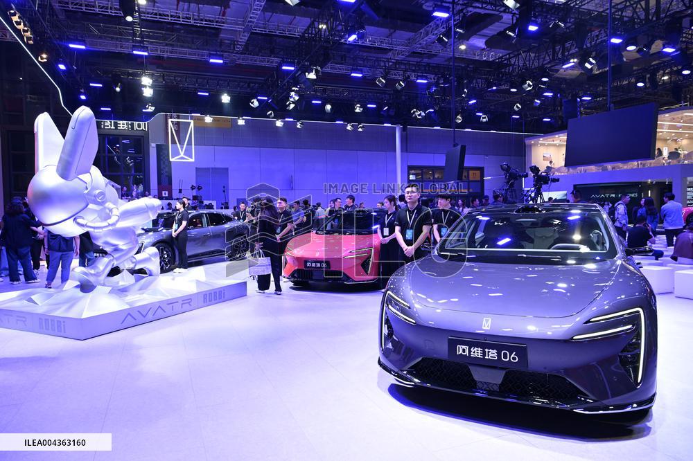 AVATR Booth at 2025 Shanghai Auto Show