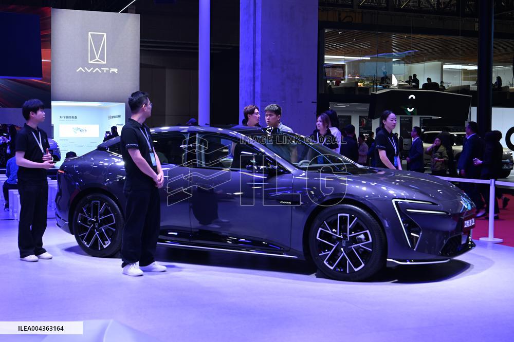 AVATR Booth at 2025 Shanghai Auto Show