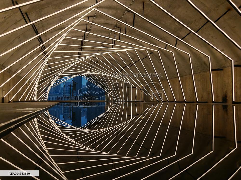 Bridge Arch Light And Shadow in Chongqing