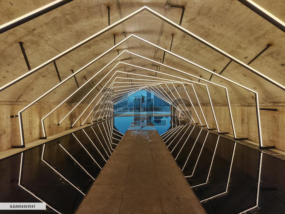 Bridge Arch Light And Shadow in Chongqing