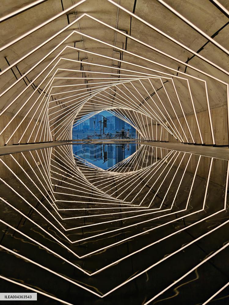Bridge Arch Light And Shadow in Chongqing