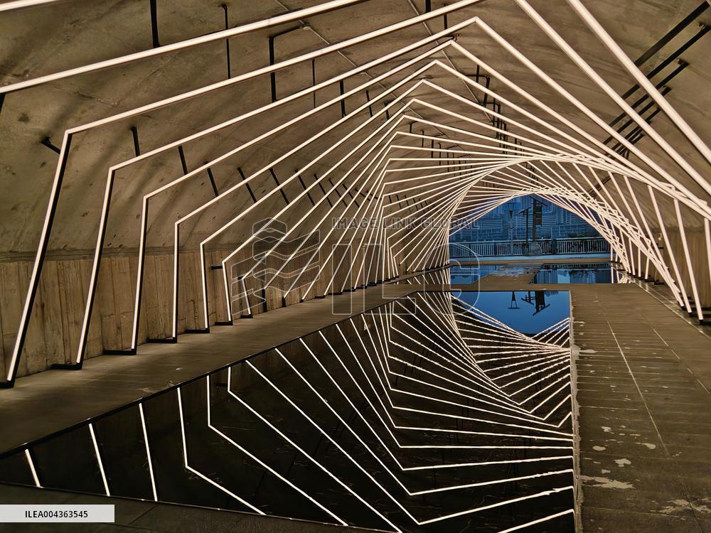 Bridge Arch Light And Shadow in Chongqing