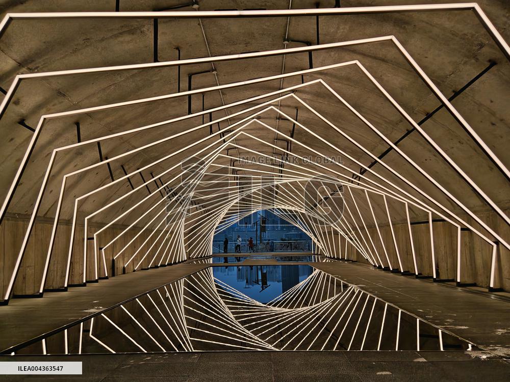 Bridge Arch Light And Shadow in Chongqing