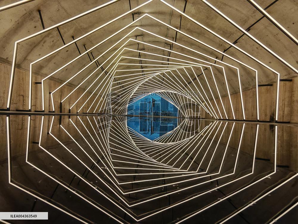 Bridge Arch Light And Shadow in Chongqing