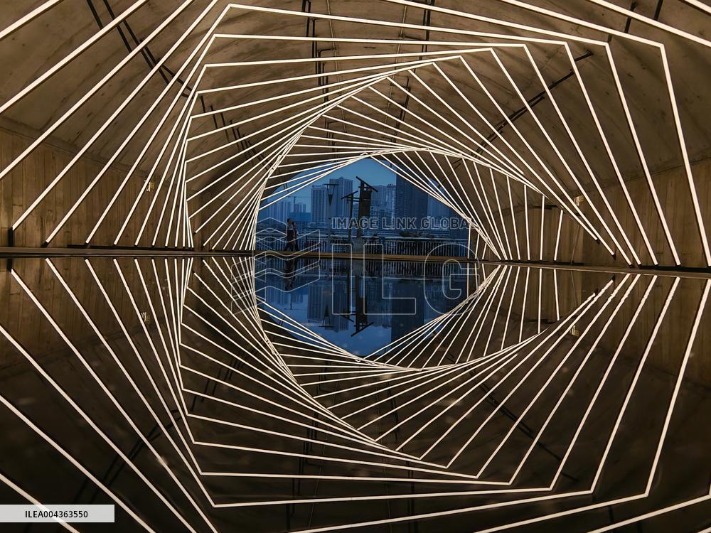 Bridge Arch Light And Shadow in Chongqing
