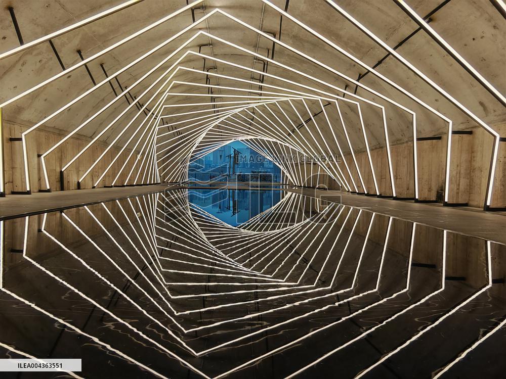 Bridge Arch Light And Shadow in Chongqing