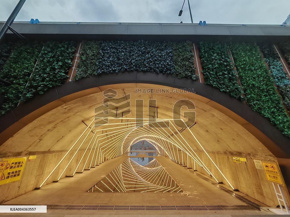 Bridge Arch Light And Shadow in Chongqing