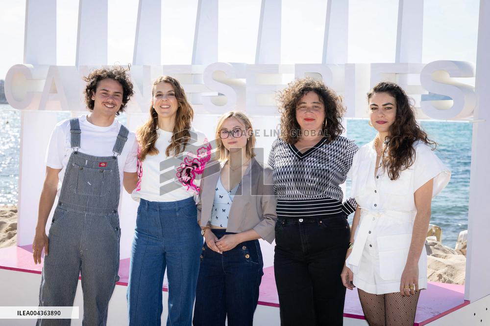 8th Canneseries Festival - photocall of ‘Aspergirl’
