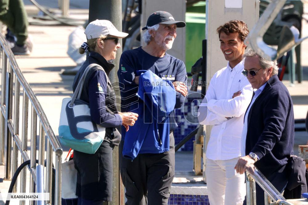 Infanta Elena at the marina - Sanxenxo