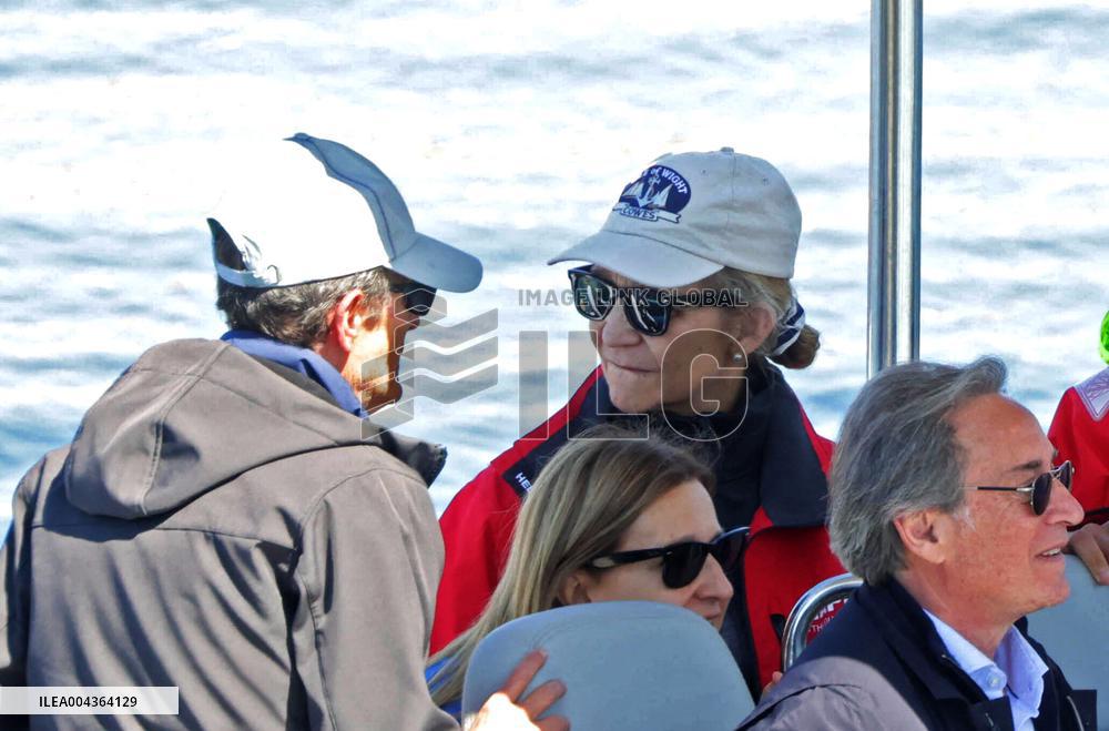 Infanta Elena at the marina - Sanxenxo