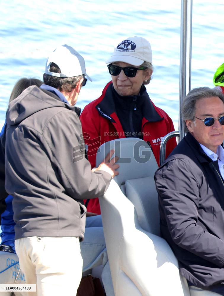 Infanta Elena at the marina - Sanxenxo