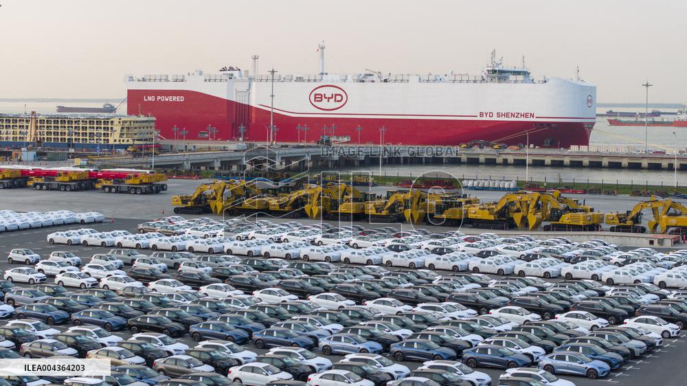 BYD Vehicles Export To Brazil