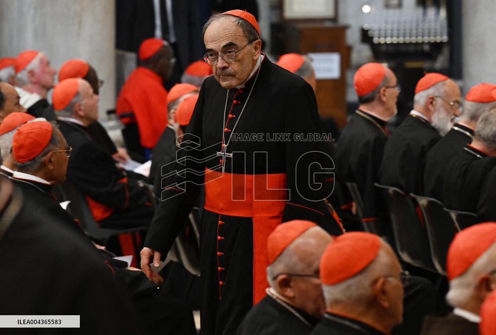 Cardinals Attend A Ceremony At Santa Maria Maggiore Basilica - Rome