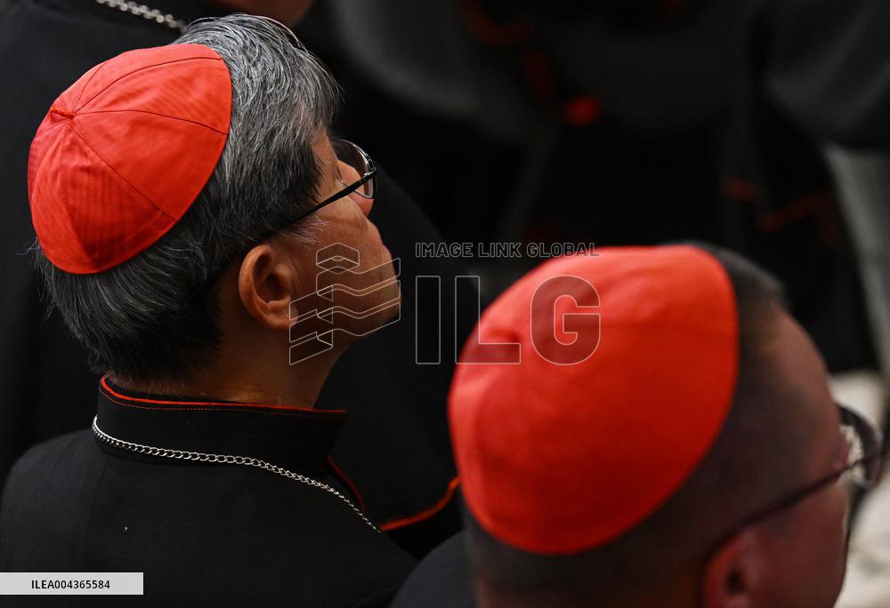 Cardinals Attend A Ceremony At Santa Maria Maggiore Basilica - Rome