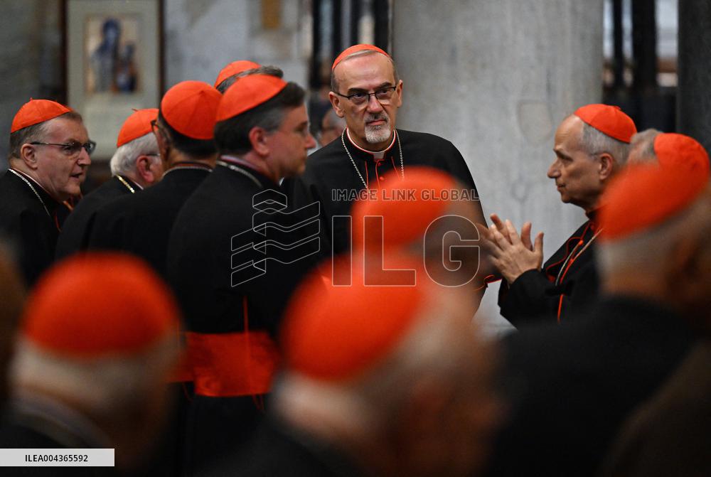 Cardinals Attend A Ceremony At Santa Maria Maggiore Basilica - Rome