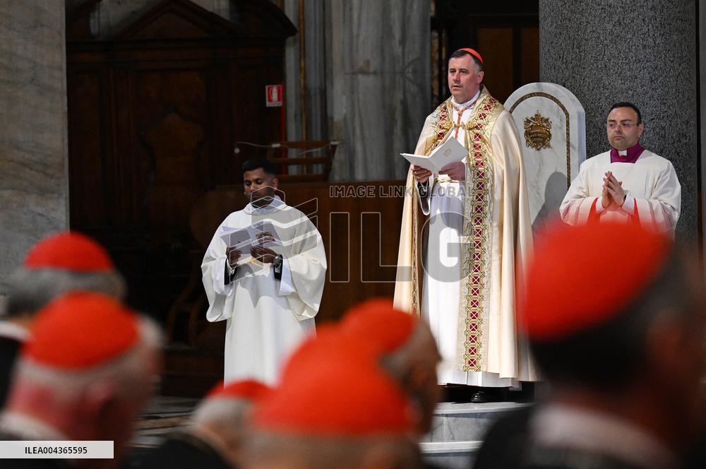 Cardinals Attend A Ceremony At Santa Maria Maggiore Basilica - Rome