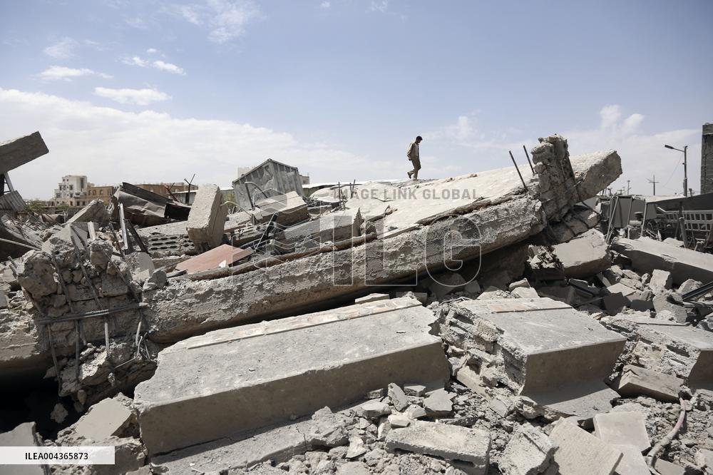 US airstrikes in Yemen - Sanaa