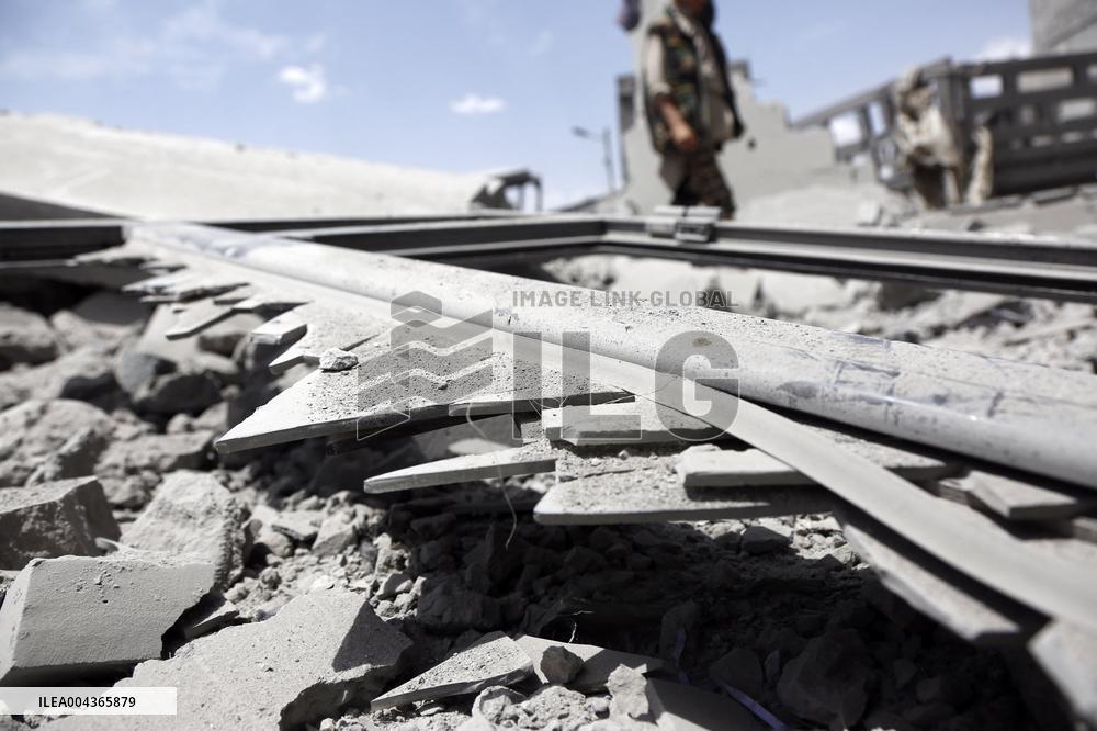 US airstrikes in Yemen - Sanaa