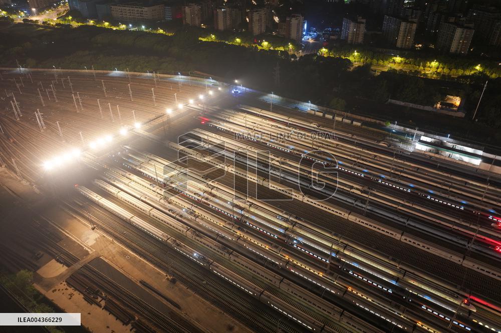 High-speed Train Maintenance
 in Nanjing