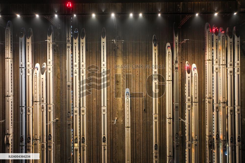 High-speed Train Maintenance
 in Nanjing