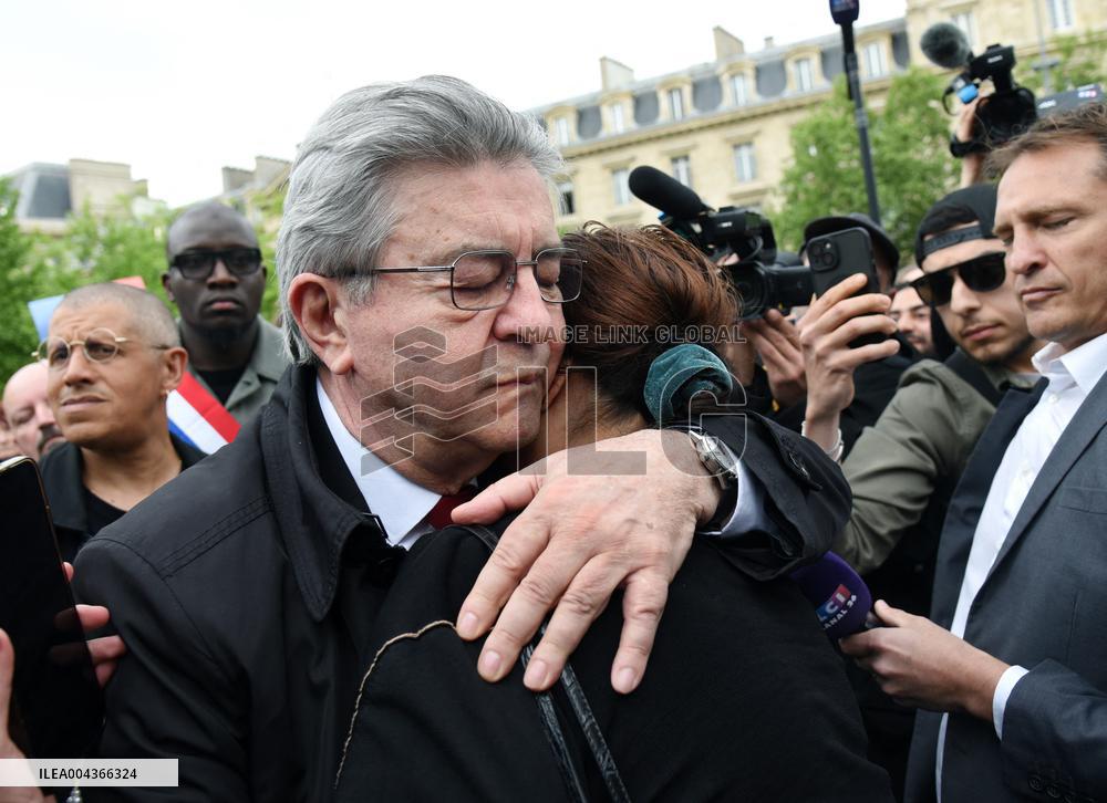Rally Against Islamophobia for Aboubakar Cisse - Paris