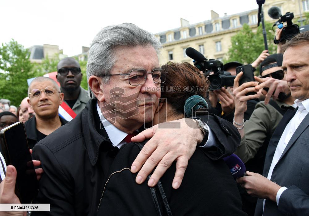 Rally Against Islamophobia for Aboubakar Cisse - Paris