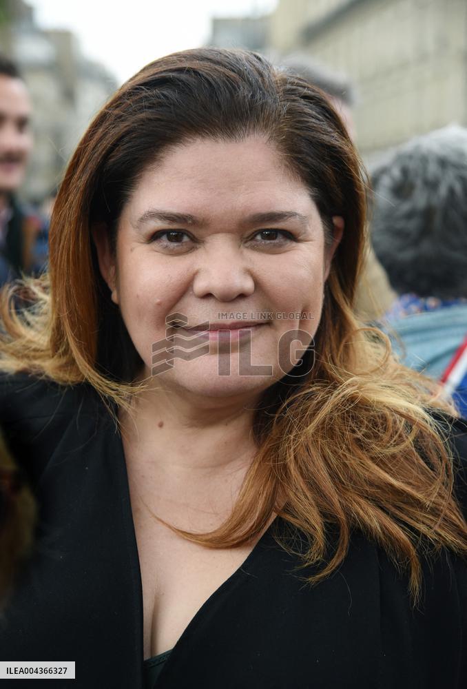 Rally Against Islamophobia for Aboubakar Cisse - Paris