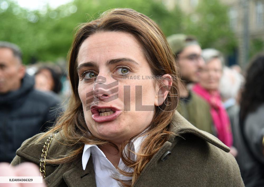 Rally Against Islamophobia for Aboubakar Cisse - Paris