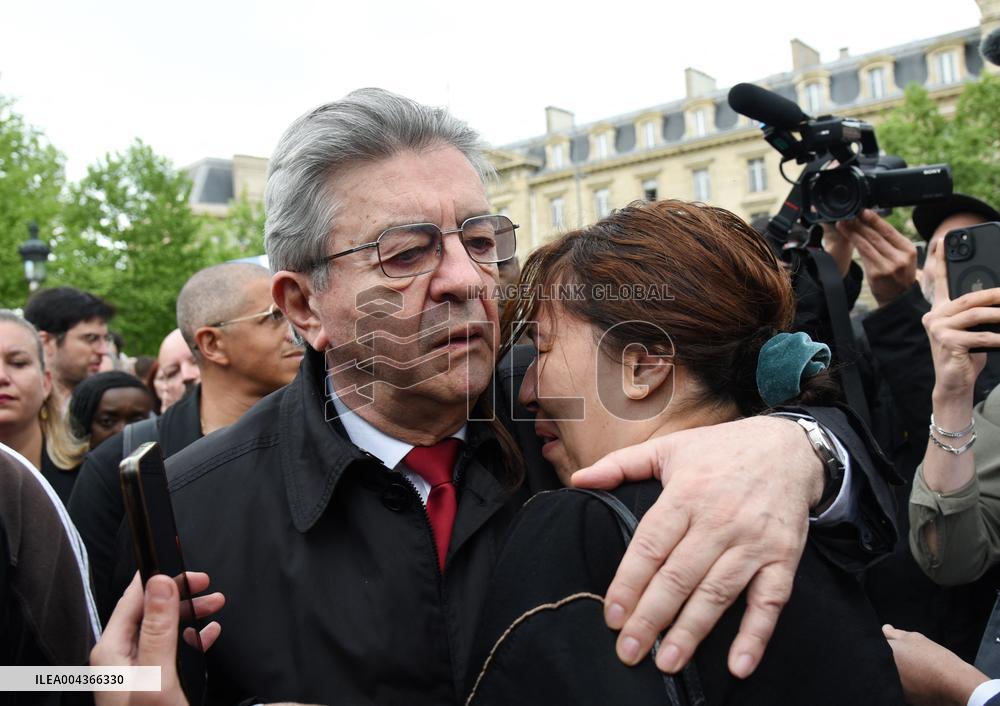 Rally Against Islamophobia for Aboubakar Cisse - Paris