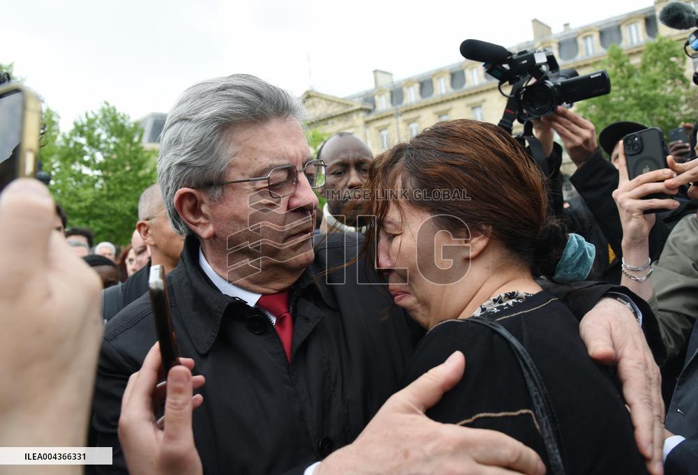Rally Against Islamophobia for Aboubakar Cisse - Paris