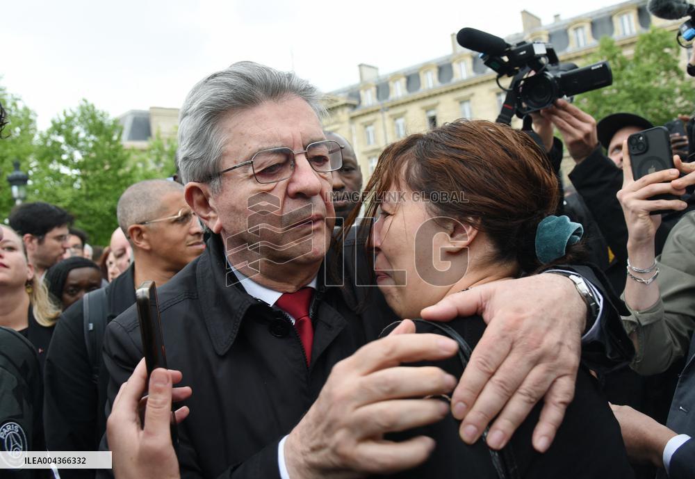 Rally Against Islamophobia for Aboubakar Cisse - Paris