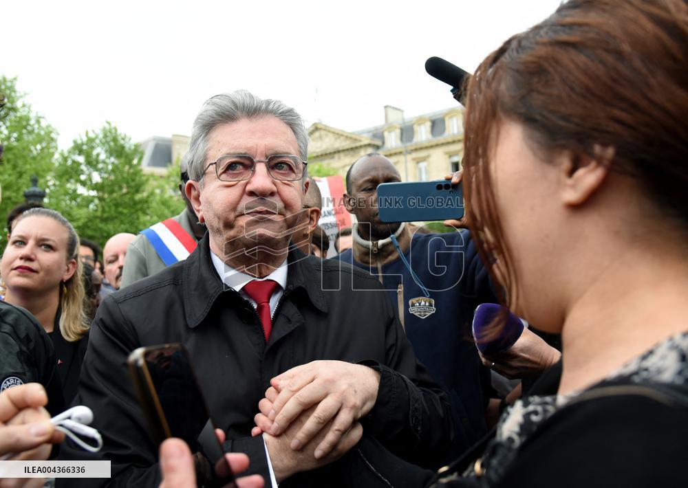 Rally Against Islamophobia for Aboubakar Cisse - Paris