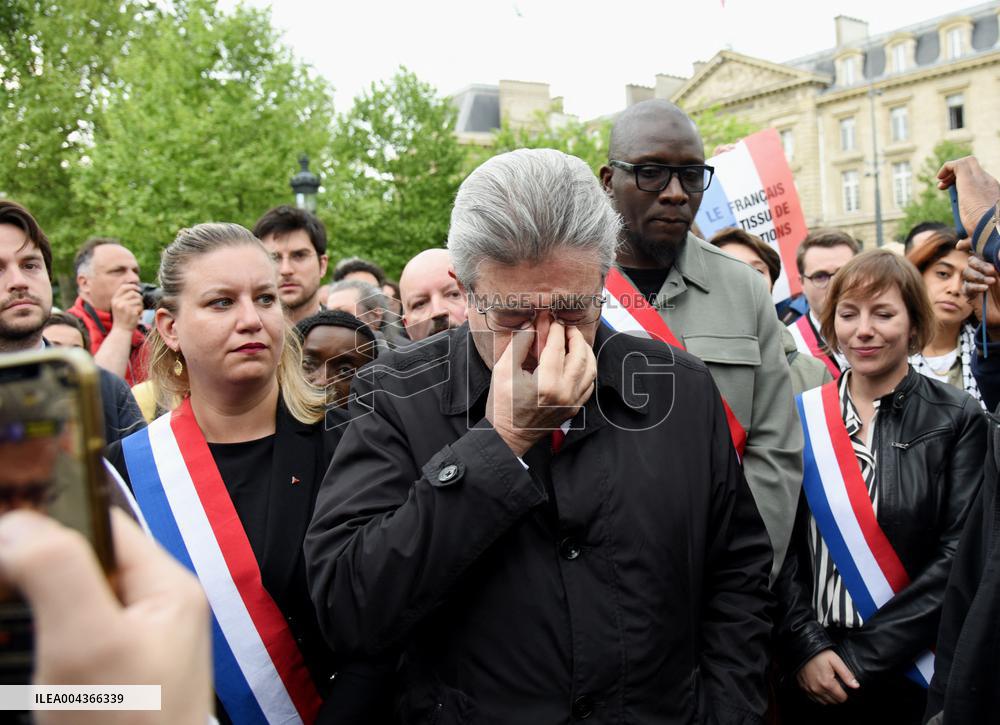 Rally Against Islamophobia for Aboubakar Cisse - Paris