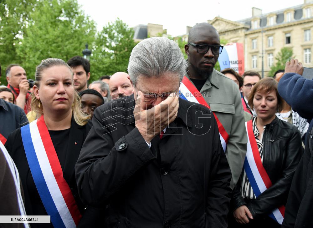Rally Against Islamophobia for Aboubakar Cisse - Paris