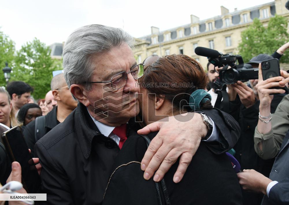 Rally Against Islamophobia for Aboubakar Cisse - Paris