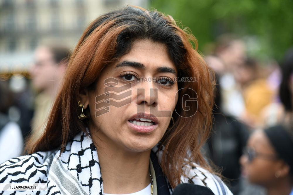 Rally Against Islamophobia for Aboubakar Cisse - Paris