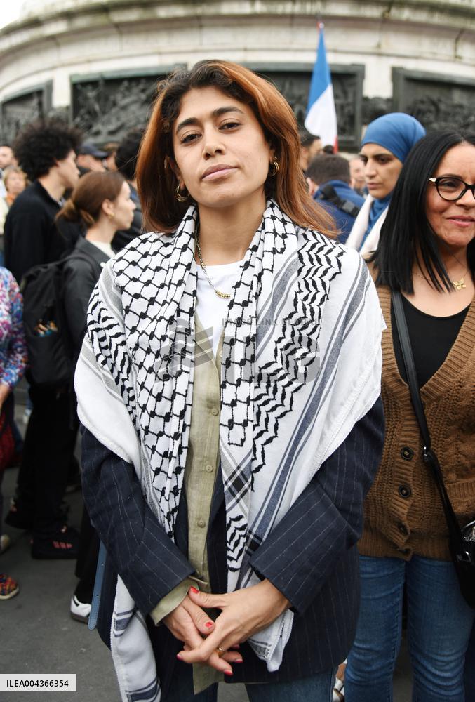 Rally Against Islamophobia for Aboubakar Cisse - Paris