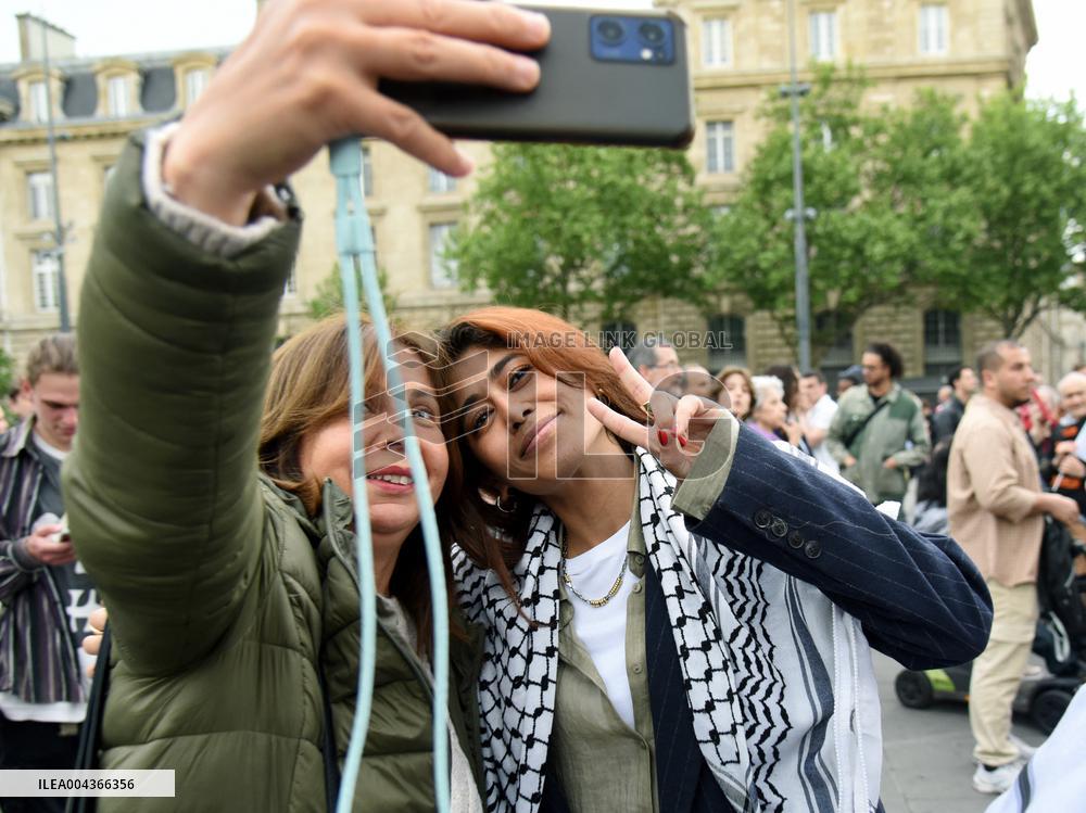 Rally Against Islamophobia for Aboubakar Cisse - Paris