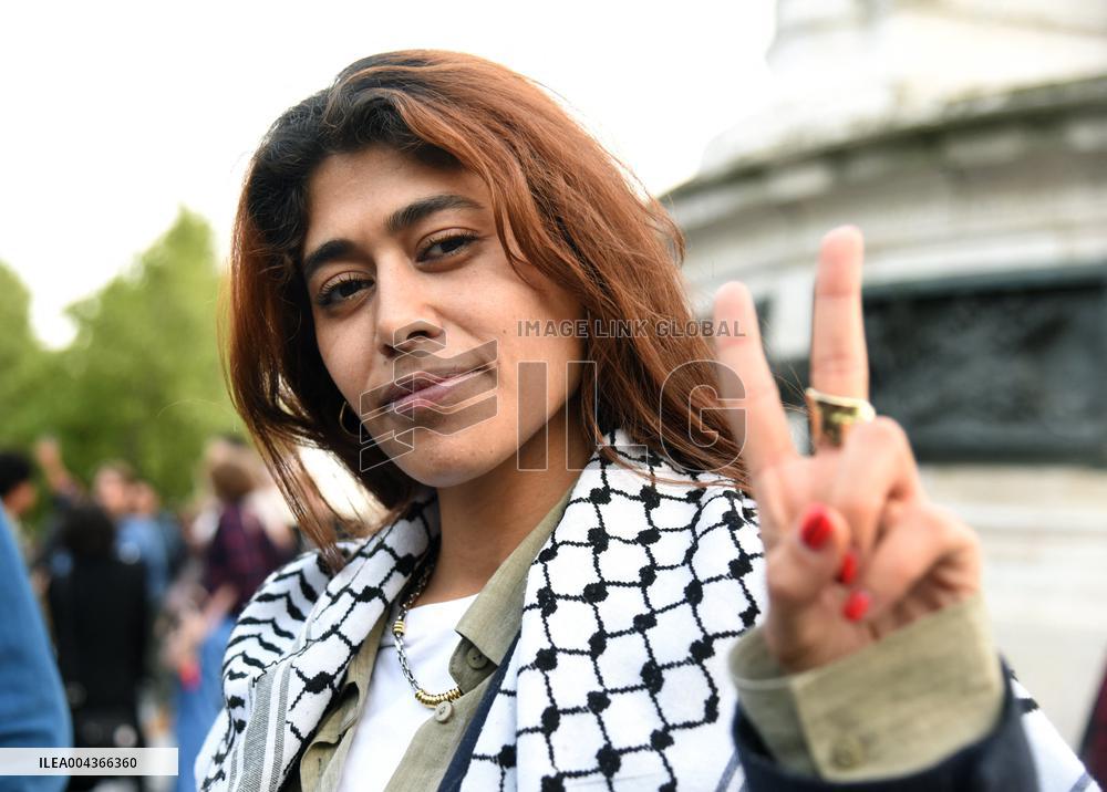 Rally Against Islamophobia for Aboubakar Cisse - Paris