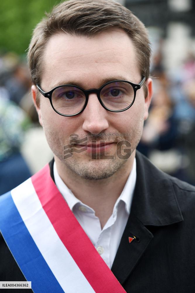 Rally Against Islamophobia for Aboubakar Cisse - Paris