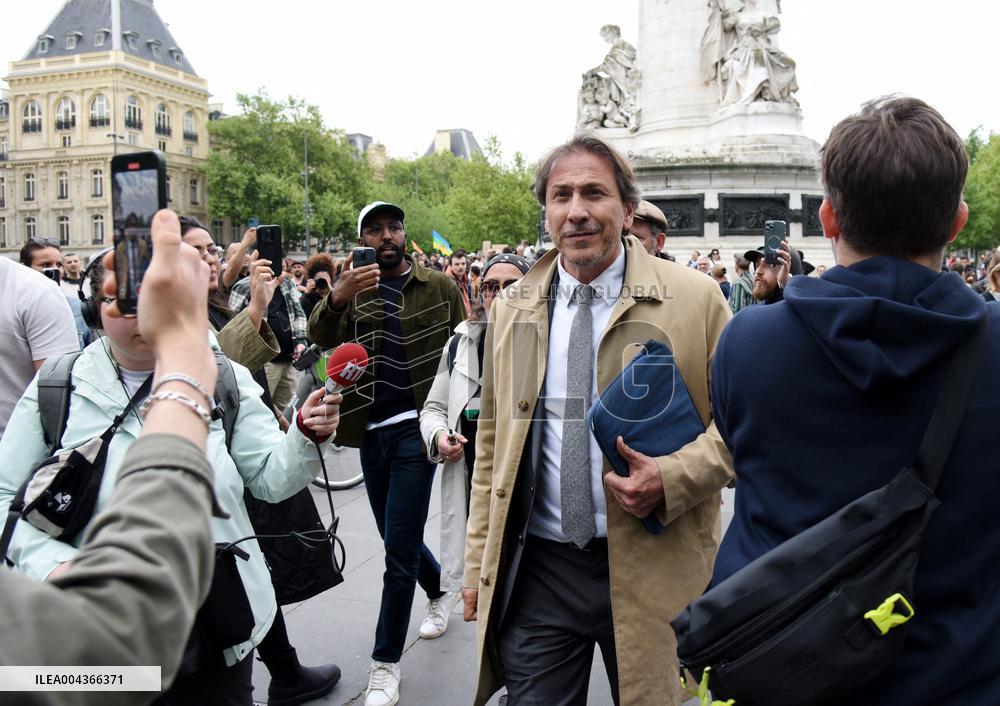 Rally Against Islamophobia for Aboubakar Cisse - Paris