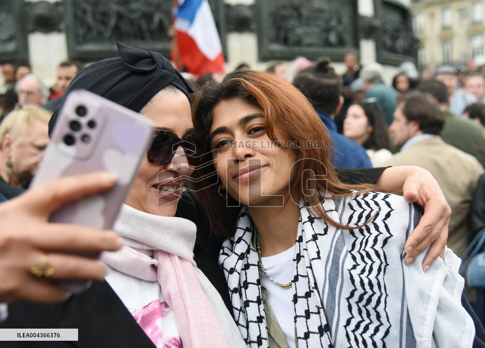 Rally Against Islamophobia for Aboubakar Cisse - Paris