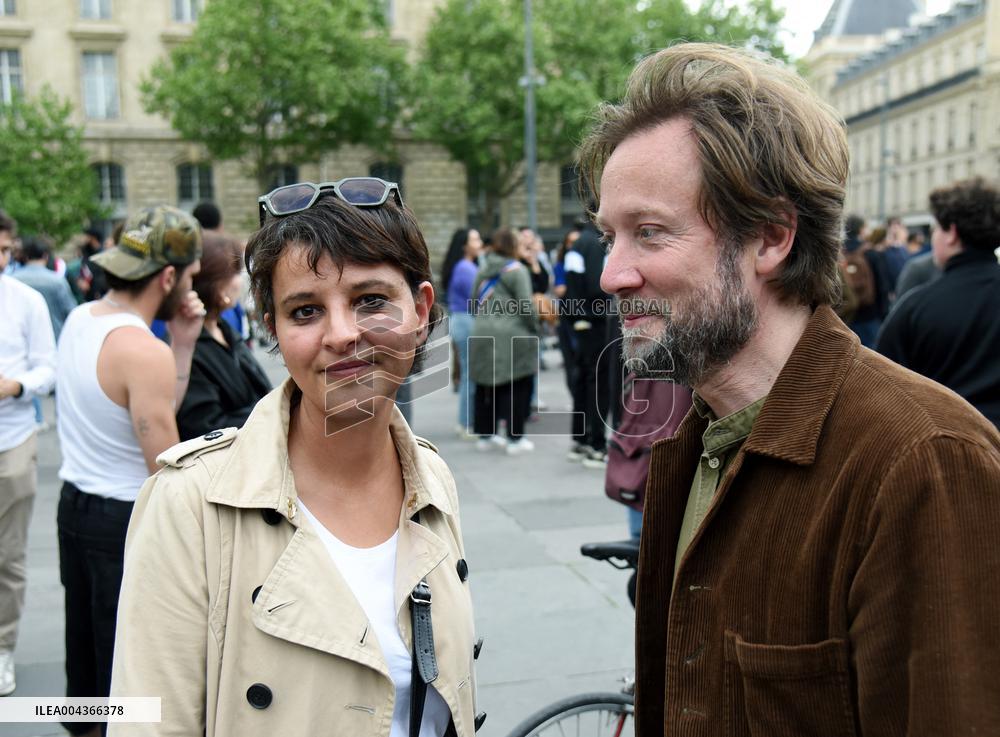 Rally Against Islamophobia for Aboubakar Cisse - Paris