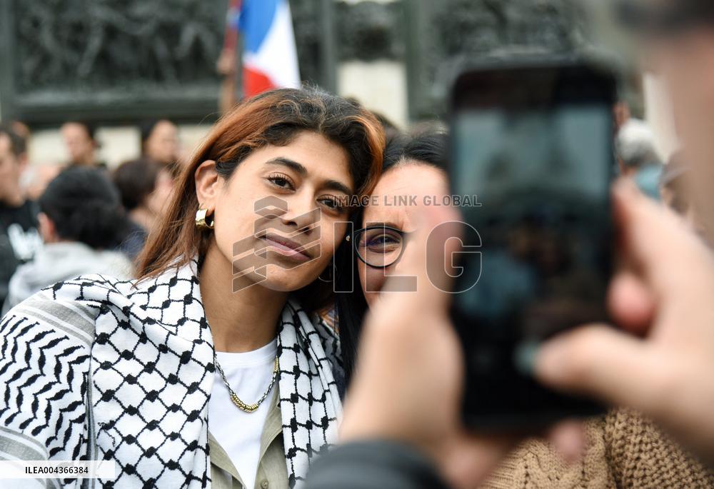 Rally Against Islamophobia for Aboubakar Cisse - Paris