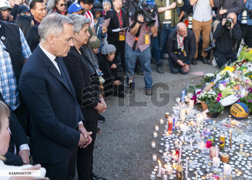 Mark Carney Pays Tribute After the Attack - Vancouver