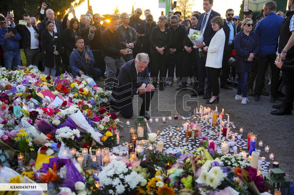 Mark Carney Pays Tribute After the Attack - Vancouver