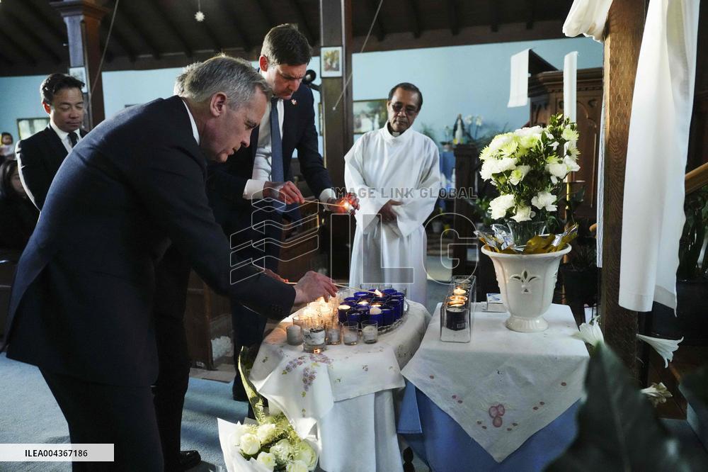 Mark Carney Pays Tribute After the Attack - Vancouver