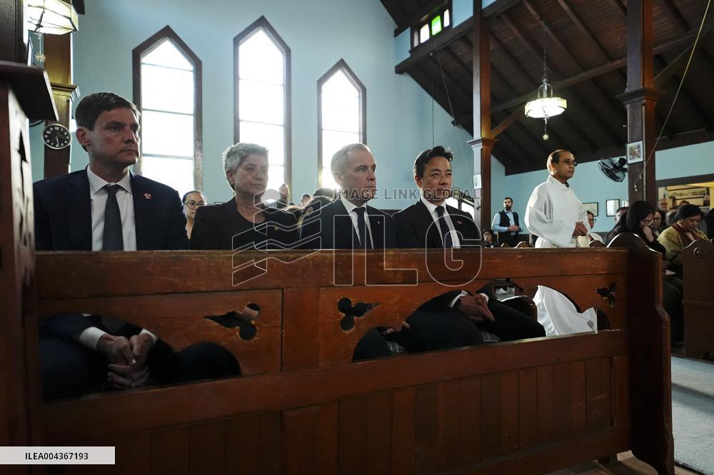 Mark Carney Pays Tribute After the Attack - Vancouver